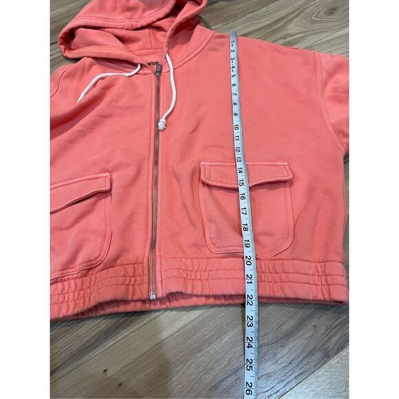 AERIE CROPPED FULL ZIP HOODIE sz XL - Picture 8 of 8
